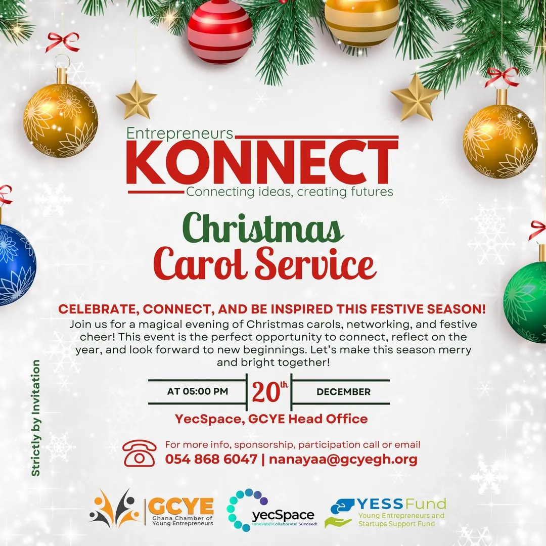 Entrepreneurs Konnect Christmas Carol Service!