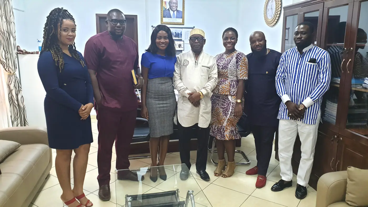 The GHANA STARTUP ACT” ADVOCACY COMMITTEE PAYS A COURTESY CALL TO THE MINISTRY OF BUSINESS DEVELOPMENT